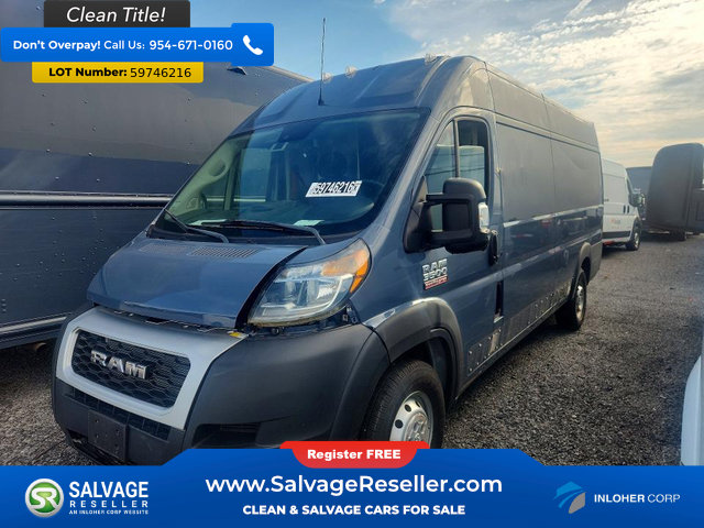 Used 2021 RAM ProMaster 3500 FWD image 1