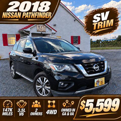 Used 2018 Nissan Pathfinder SV AWD/4WD image 1