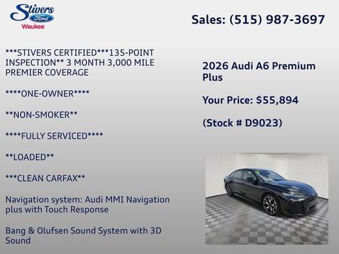 Used 2026 Audi A6 Premium Plus AWD/4WD image 27