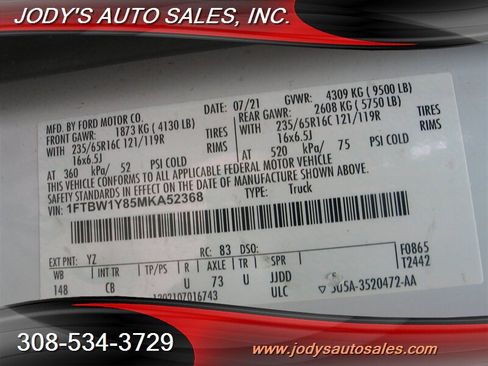 Used 2021 Ford Transit 350 Low Roof image 36