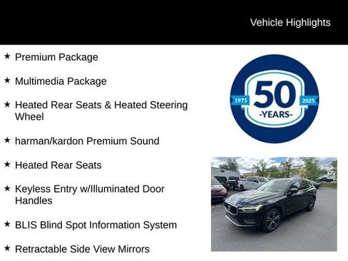 Used 2019 Volvo XC60 T6 Momentum w/ Multimedia Package AWD/4WD image 5