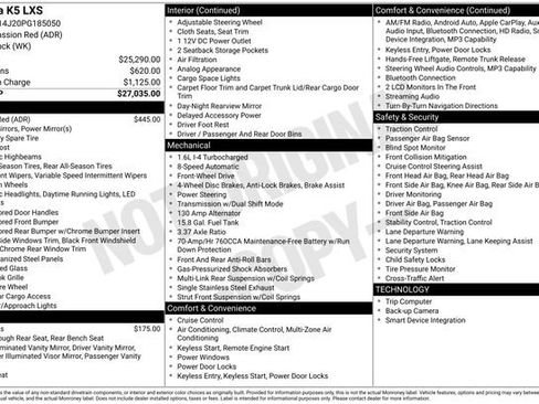 Used 2023 Kia K5 LXS FWD image 33