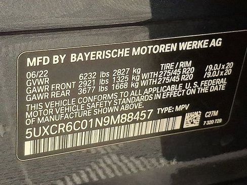 Used 2022 BMW X5 xDrive40i w/ Premium Package image 27