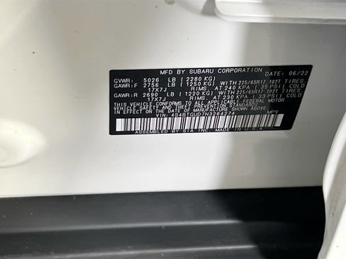 Used 2022 Subaru Outback Wilderness image 32