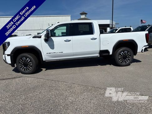 New 2026 GMC Sierra 3500 Denali Ultimate w/ LPO, Black Badging Package AWD/4WD image 2