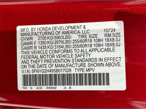 Used 2025 Honda Pilot EX-L image 32