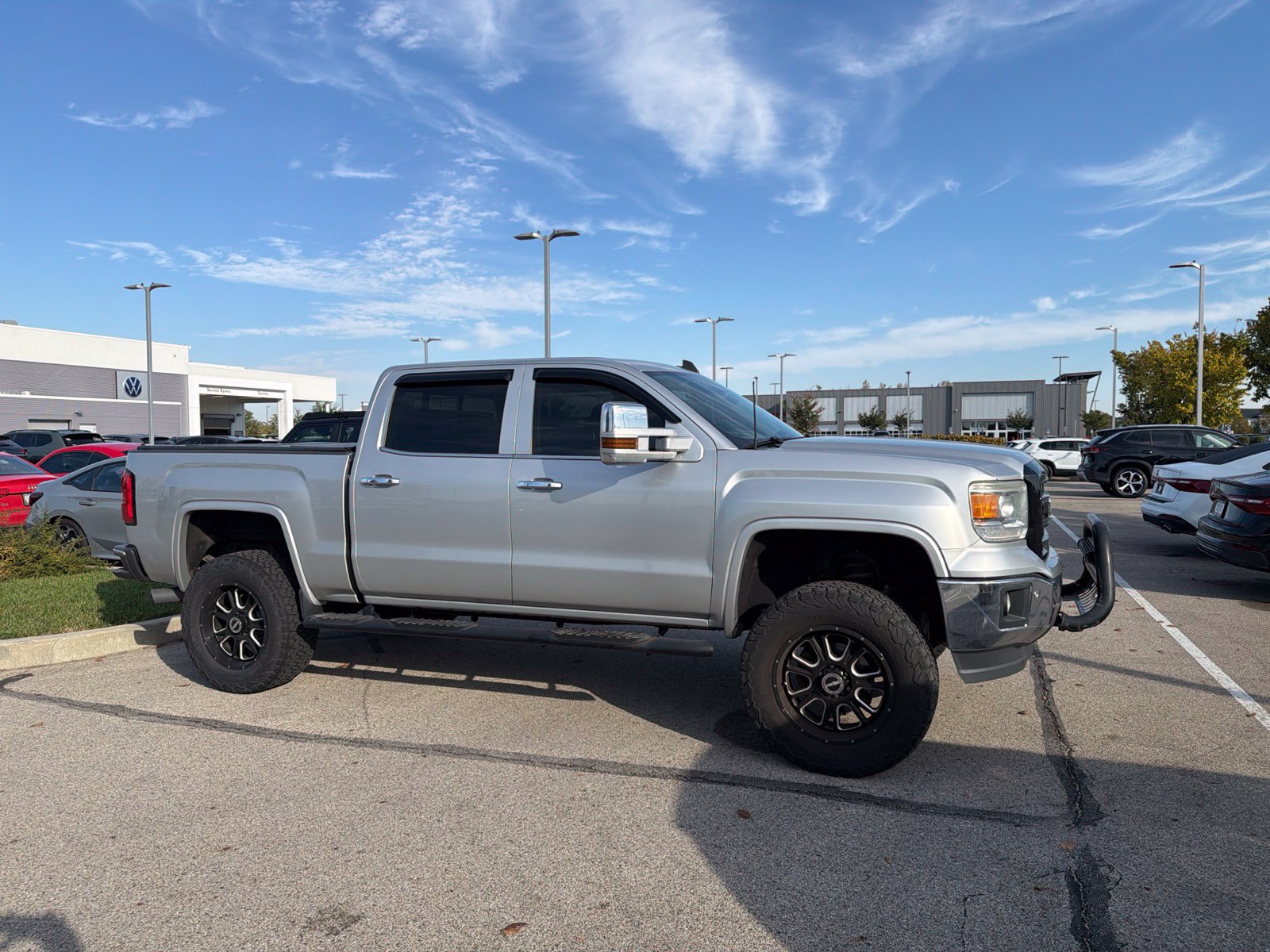 Used 2015 GMC Sierra 1500 SLT w/ SLT Crew Cab Value Package AWD/4WD image 1