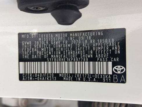 Used 2019 Toyota Corolla SE FWD image 9