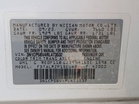 Used 2024 Nissan Kicks S FWD image 28