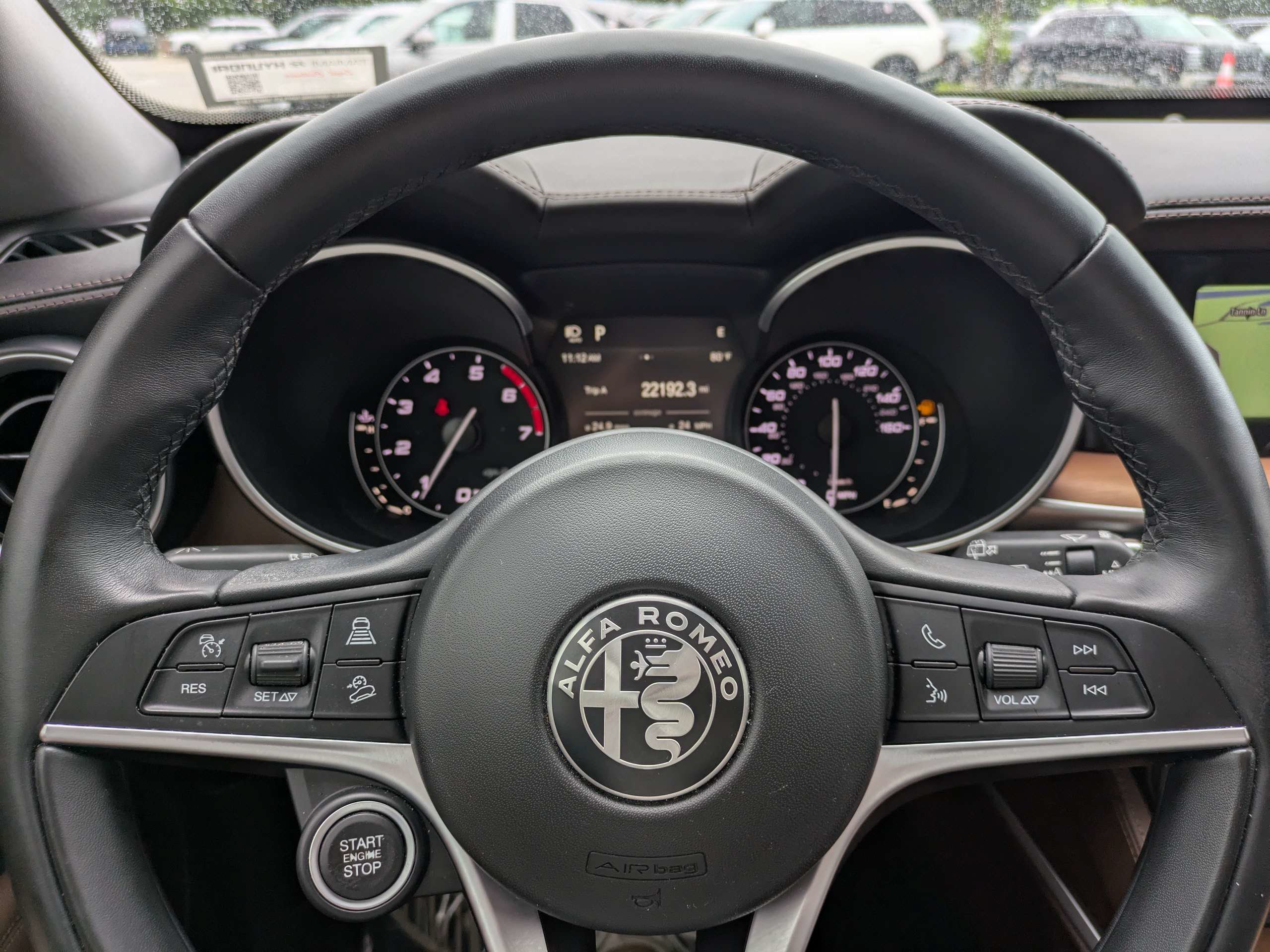Used 2019 Alfa Romeo Stelvio Ti Lusso w/ Quick Order Package 22X Lusso AWD/4WD image 28