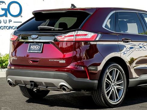 Used 2020 Ford Edge Titanium w/ Class II Trailer Tow Package AWD/4WD image 8