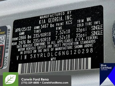 Used 2022 Kia Sorento S AWD/4WD image 38