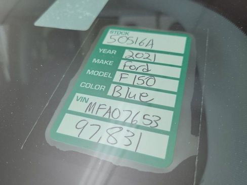 Used 2021 Ford F150 Lariat w/ Equipment Group 502A High image 24