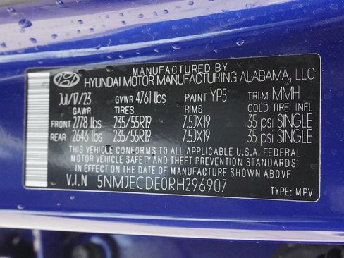 Used 2024 Hyundai Tucson Limited AWD/4WD image 53
