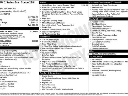 Used 2023 BMW 228i Gran Coupe w/ Convenience Package FWD image 6