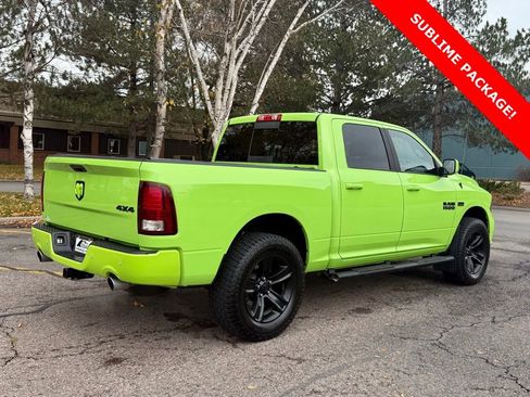 Used 2017 RAM 1500 Sport w/ Sublime Green Sport Package image 6