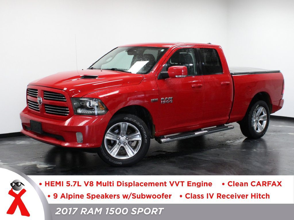 Used 2017 RAM 1500 Sport w/ Sport Premium Group AWD/4WD image 1