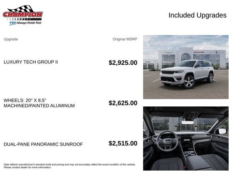 New 2025 Jeep Grand Cherokee Limited w/ Luxury Tech Group II image 6