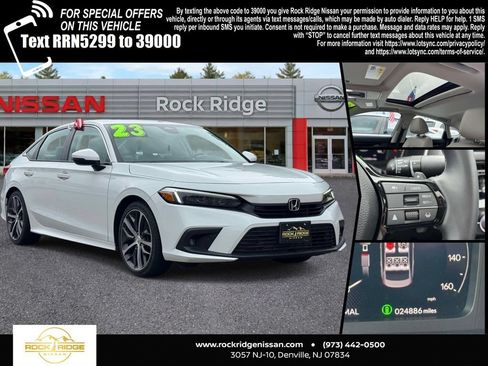 Used 2023 Honda Civic Touring image 1