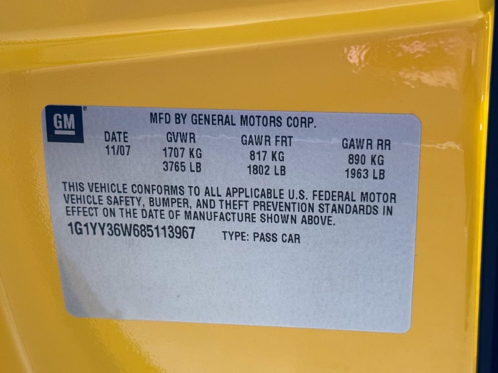 Used 2008 Chevrolet Corvette Convertible w/ Preferred Equipment Group RWD image 21