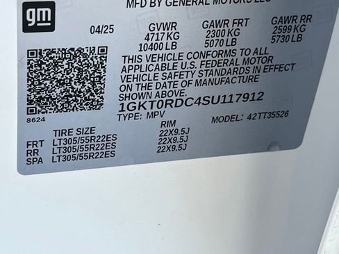 Used 2025 GMC Hummer EV 3X w/ LPO, Dark Essentials Package AWD/4WD image 4