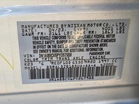 Used 2023 Nissan Sentra SV image 23