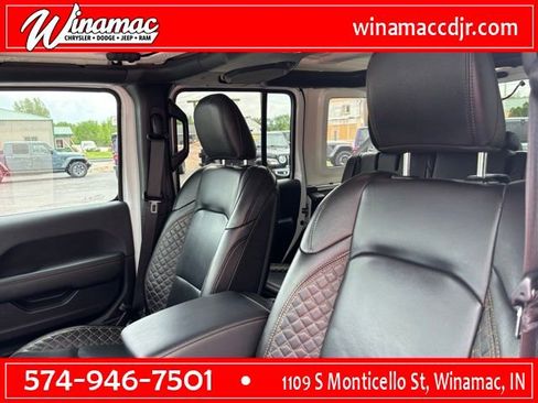 Used 2021 Jeep Wrangler Unlimited Sahara AWD/4WD image 23