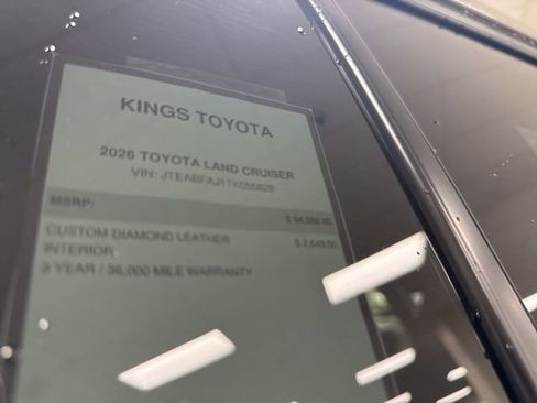 New 2026 Toyota Land Cruiser 1958 image 10