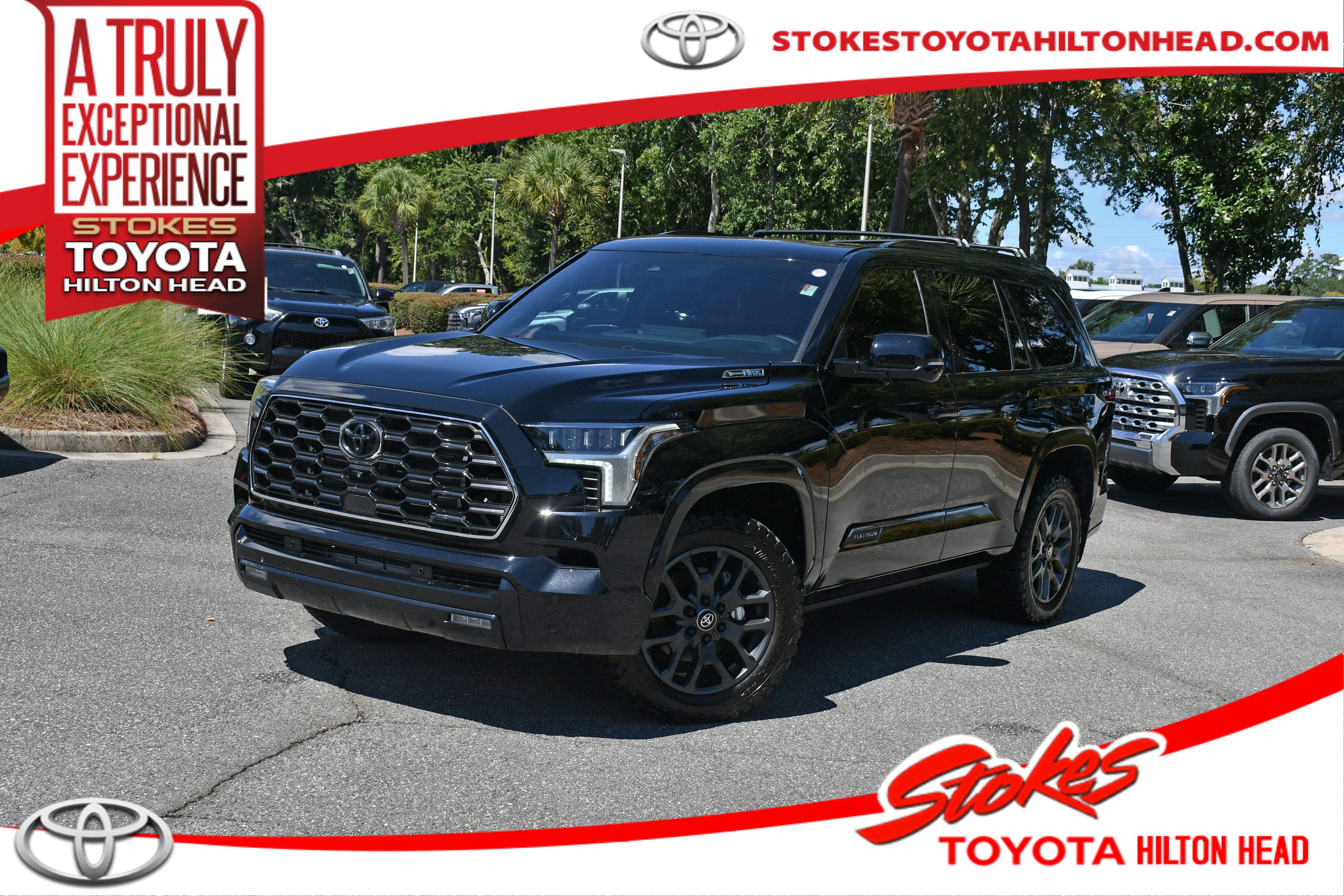 Certified 2025 Toyota Sequoia Platinum AWD/4WD image 1