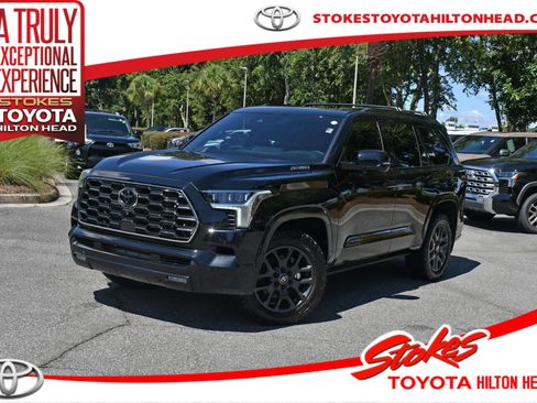 Certified 2025 Toyota Sequoia Platinum AWD/4WD image 1