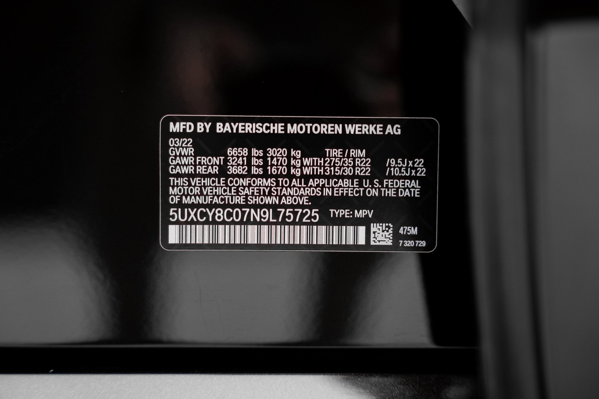 Used 2022 BMW X6 M50i w/ Premium Package AWD/4WD image 59