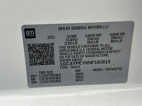 Certified 2022 Chevrolet Silverado 2500 LTZ w/ LTZ Plus Package image 39