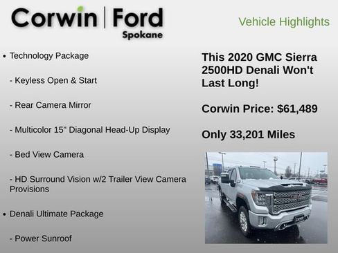 Used 2020 GMC Sierra 2500 Denali w/ Denali Ultimate Package image 6