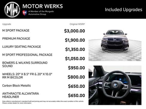 Certified 2026 BMW 530i xDrive w/ M Sport Package AWD/4WD image 4