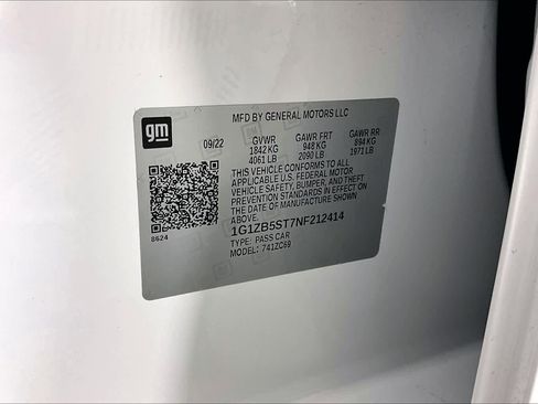 Certified 2022 Chevrolet Malibu LS FWD image 33