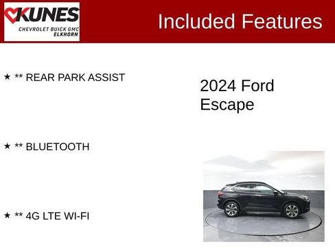 Used 2024 Ford Escape Platinum AWD/4WD image 3