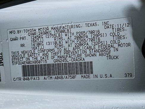 Used 2013 Toyota Tacoma 4x4 Access Cab V6 image 28