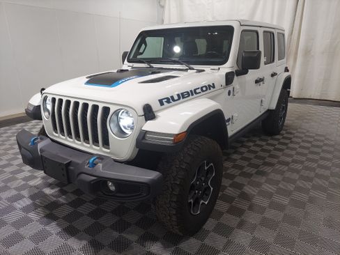 Used 2022 Jeep Wrangler Unlimited Rubicon 4xe w/ Cold Weather Group AWD/4WD image 1