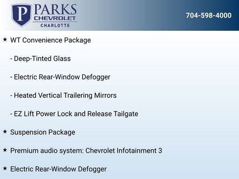 New 2026 Chevrolet Silverado 2500 W/T w/ WT Convenience Package image 7
