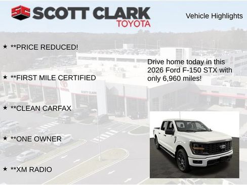 Used 2026 Ford F150 STX w/ Equipment Group 200A AWD/4WD image 7