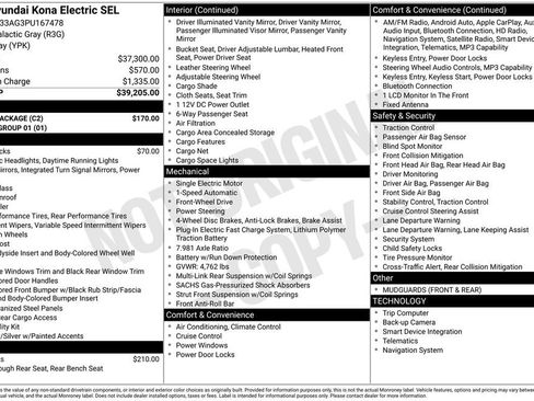 Used 2023 Hyundai Kona SEL w/ Cargo Package FWD image 12