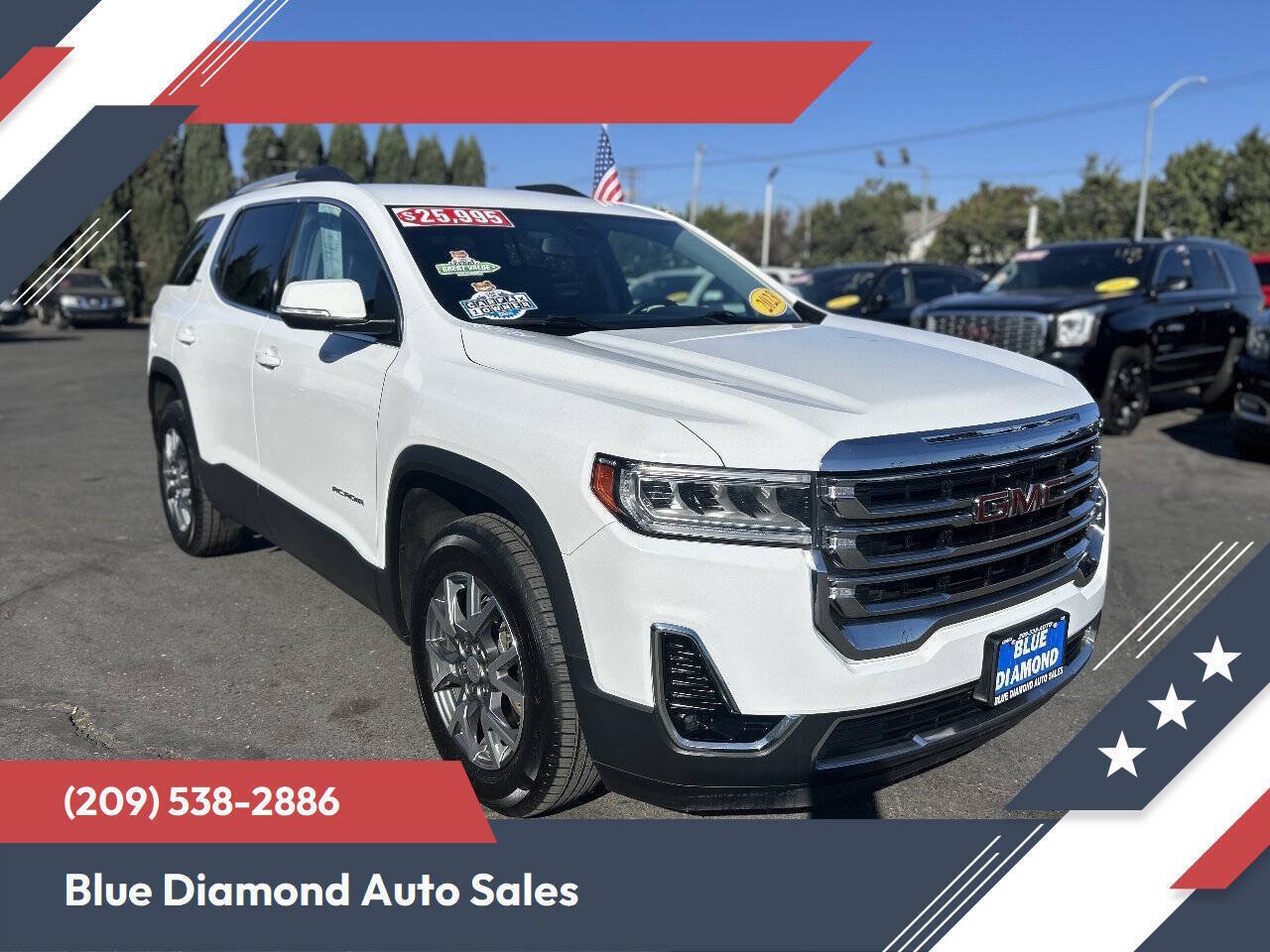 Used 2023 GMC Acadia SLT FWD image 1