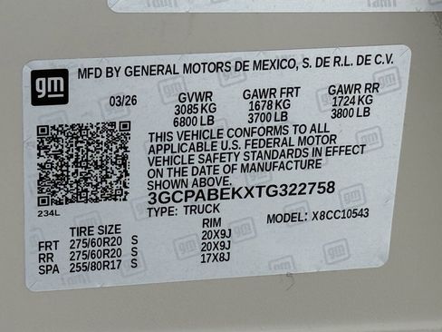 New 2026 Chevrolet Silverado 1500 Custom image 22