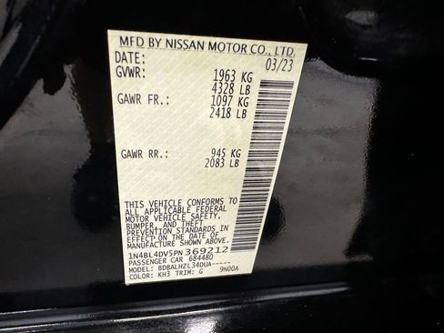 Used 2023 Nissan Altima 2.5 SV image 35