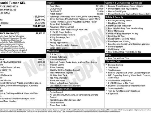 Used 2024 Hyundai Tucson SEL w/ Convenience Package FWD image 8