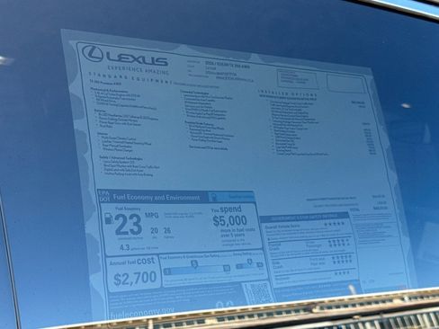 New 2026 Lexus TX 350 AWD image 28