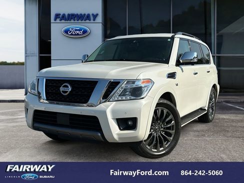 Used 2020 Nissan Armada Platinum w/ Cargo Package image 1