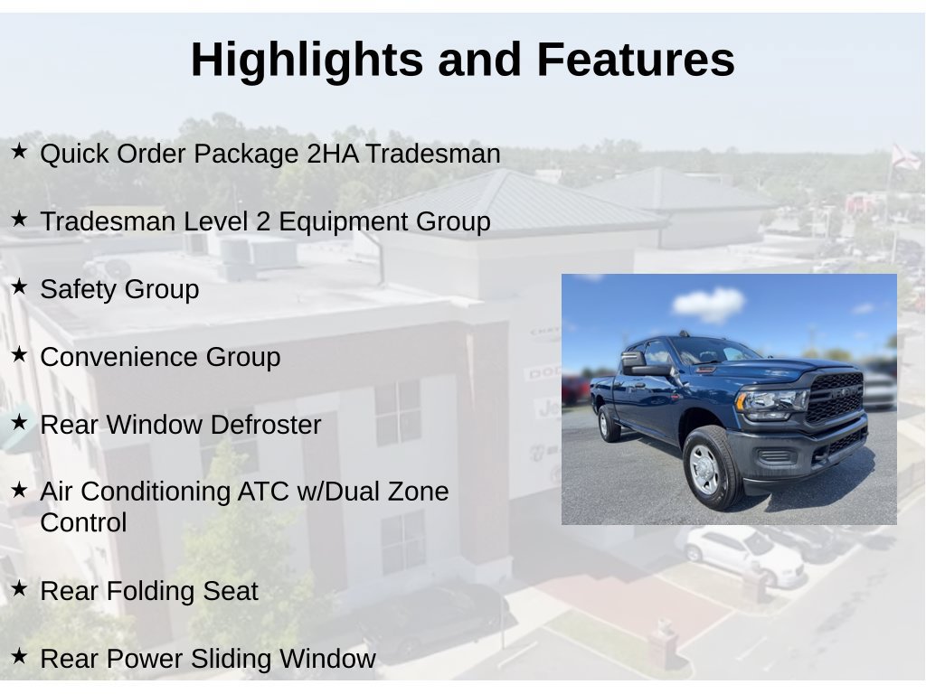 Used 2024 RAM 3500 Tradesman w/ Safety Group AWD/4WD image 5