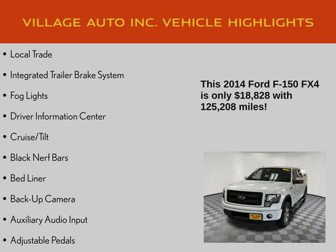 Used 2014 Ford F150 FX4 w/ Equipment Group 401A Mid image 14