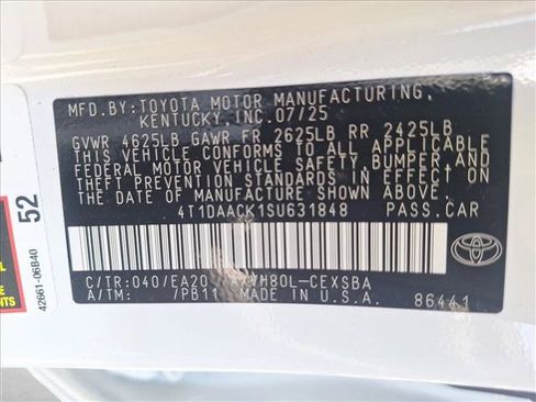 Certified 2025 Toyota Camry SE FWD image 22